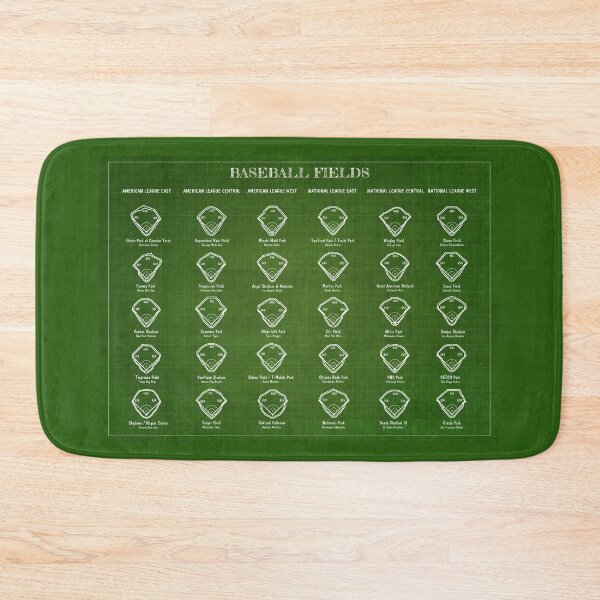 Item preview, Baseball Fields - (Green version) designed and sold by BGALAXY.