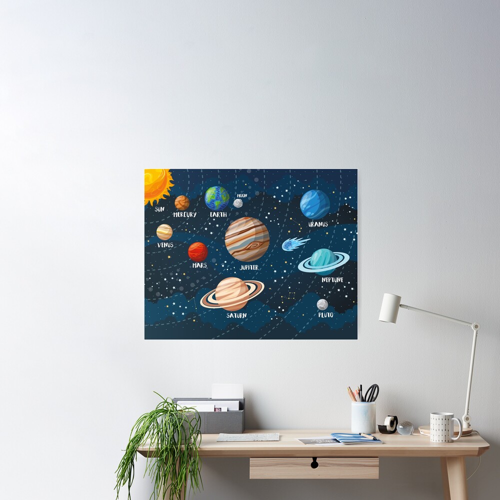 Solar System Mixed-Media Art with Kids - ARTBAR