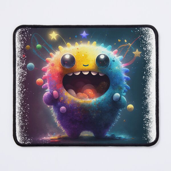 Item preview, Sparkling monster cute gift colorful fur love adorable chuppy designed and sold by Dontobiasshop.
