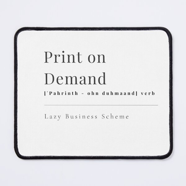 Item preview, Print On Demand Definition designed and sold by mkzmerch.