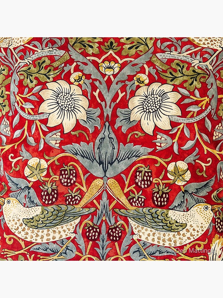 "Strawberry Thief" Sticker for Sale by Havencroft2014 Redbubble