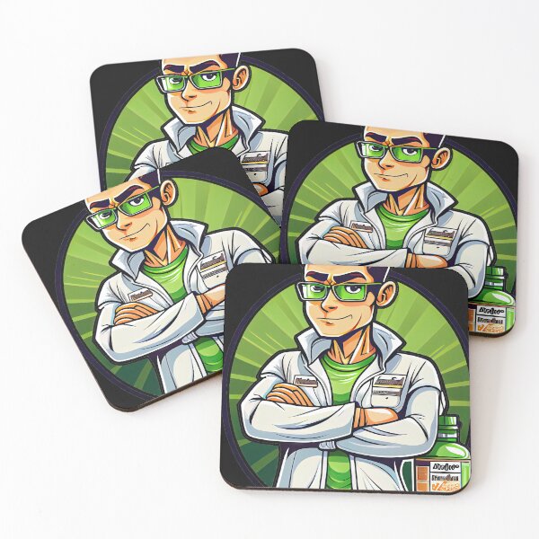 Item preview, Cool Cartoon crazy pharmacist designed and sold by Piotrek0001.
