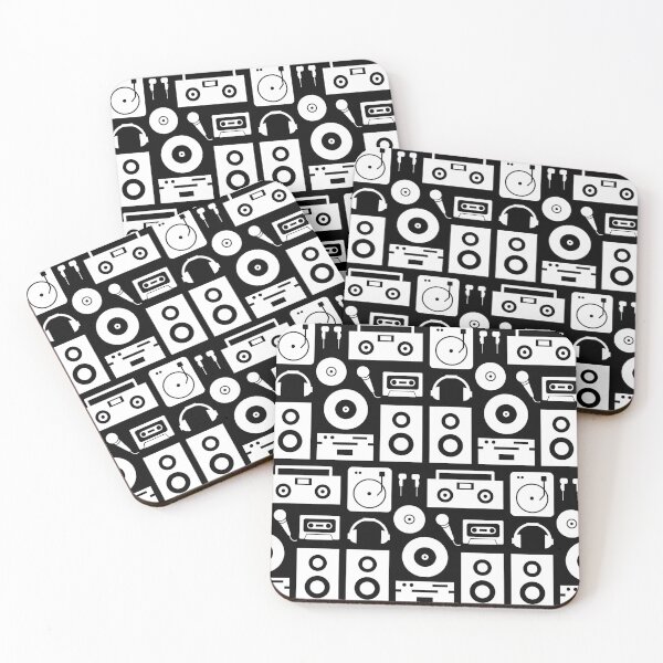 Item preview, Music equipment - white and black designed and sold by LaBelleMaison.