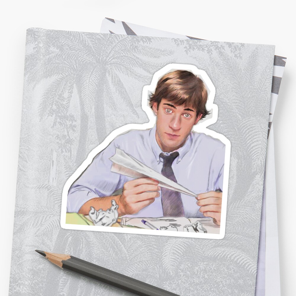 Jim Halpert Stickers By Katewilliams320 Redbubble