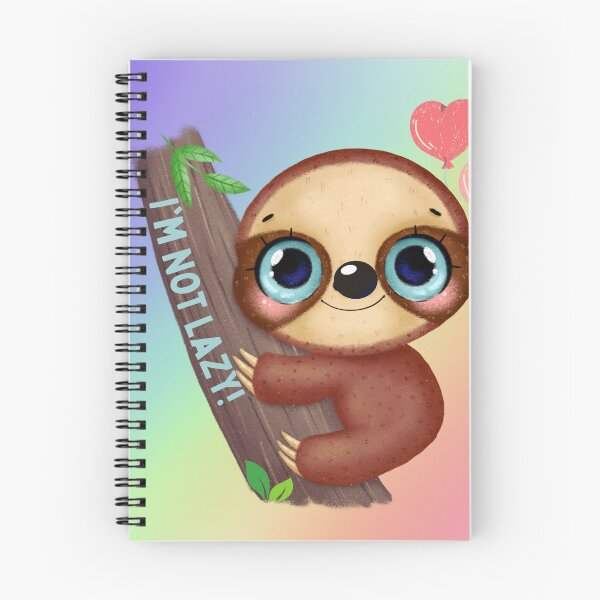 Item preview, I am Not Lazy Sloth  designed and sold by rafiaarts.