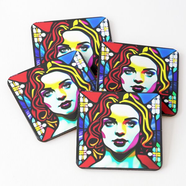 Item preview, Stained Glass Pop Art 15 - Pop Star designed and sold by stevepmp.
