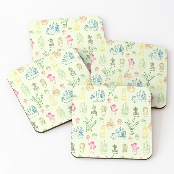 Item preview, Cactus And Succulents Pattern designed and sold by Throwtopia.
