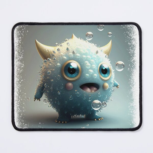 Item preview, Sparkling monster cute gift colorful fur love adorable chuppy designed and sold by Dontobiasshop.