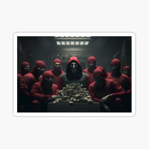 Item preview, Money Heist (La Casa de Papel) on Netflix designed and sold by InkDazzle.