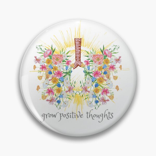 Item preview, grow positive thoughts Roses optimistic saying designed and sold by sophiecastler.