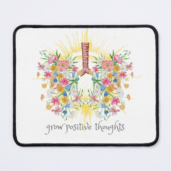 Item preview, grow positive thoughts Roses optimistic saying designed and sold by sophiecastler.