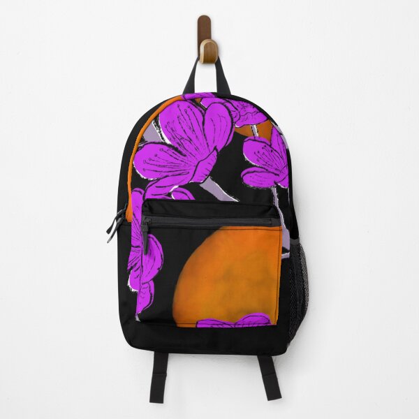 Item preview, Purple Sumí Flower wichi Orange Sun designed and sold by RawisByCris.