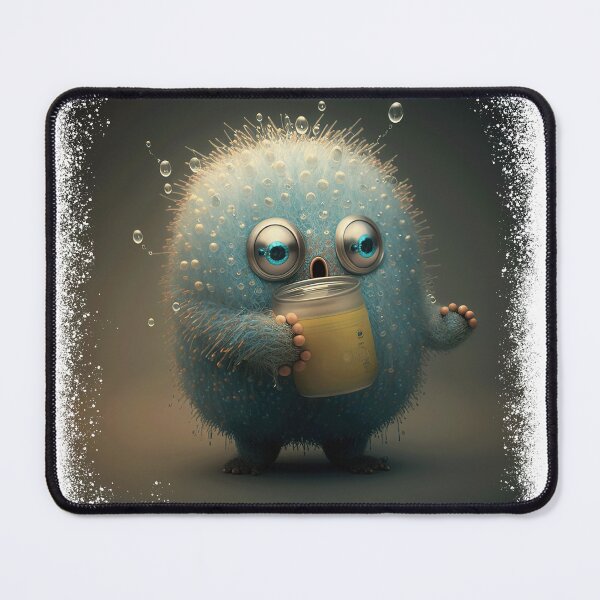 Item preview, Sparkling monster cute gift colorful fur love adorable chuppy designed and sold by Dontobiasshop.