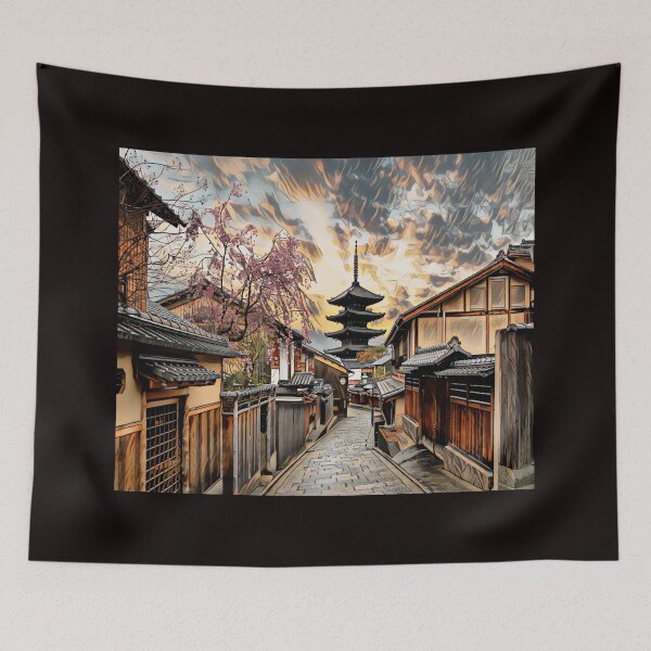 Item preview, Old town of Kyoto, Japan designed and sold by MarcoSc11.