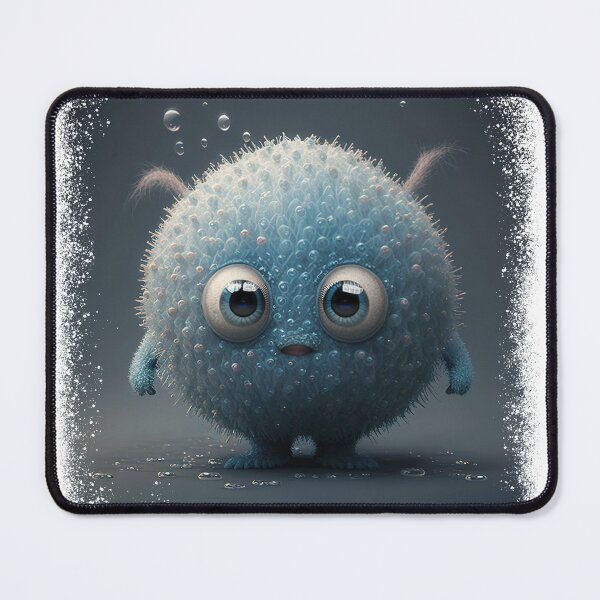 Item preview, Sparkling monster cute gift colorful fur love adorable chuppy designed and sold by Dontobiasshop.