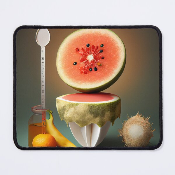 Artikelvorschau, Petal Melon and Thermometer Digital Painting entworfen und verkauft von CodeAndColors.