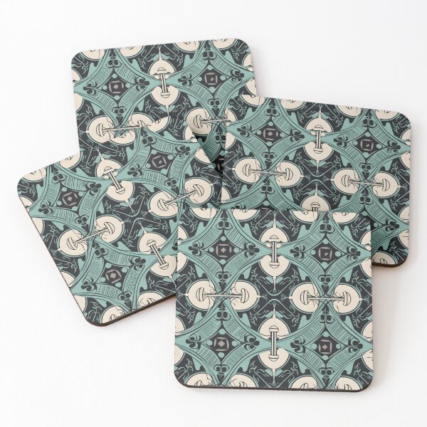 Item preview, Abstract art pattern tile designed and sold by Kenneth Heiss.