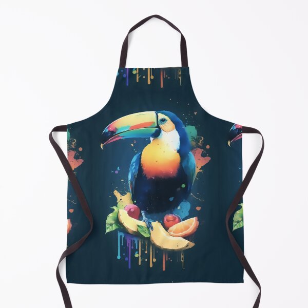 Item preview, Toucan bird on a branch fruit colorful designed and sold by Casanova7000.