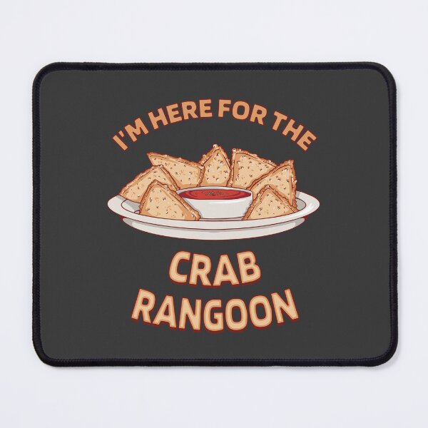 Item preview, Crab Rangoon Chinese Food Wonton Dumplings Fans designed and sold by MrEddie10.