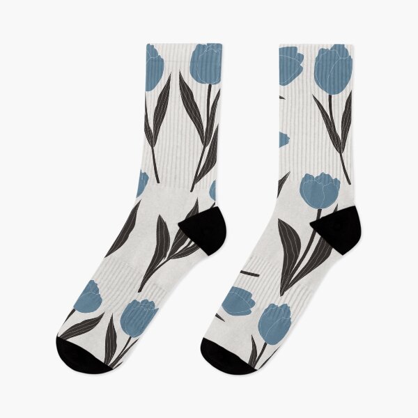 Item preview,  Dusted Blue Tulip Flowers designed and sold by JdibvomeDesign.