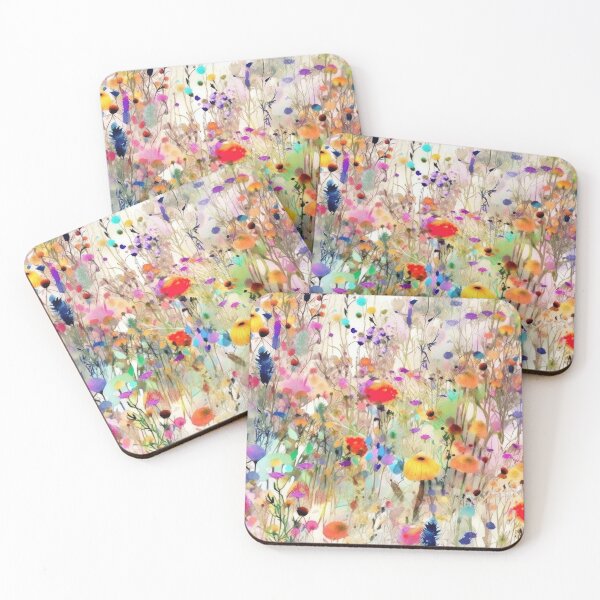 Item preview, The wildest watercolor wildflower meadow  designed and sold by UtArt.