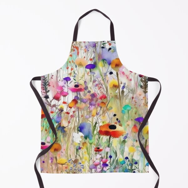 Item preview, The wildest watercolor wildflower meadow 1 designed and sold by UtArt.