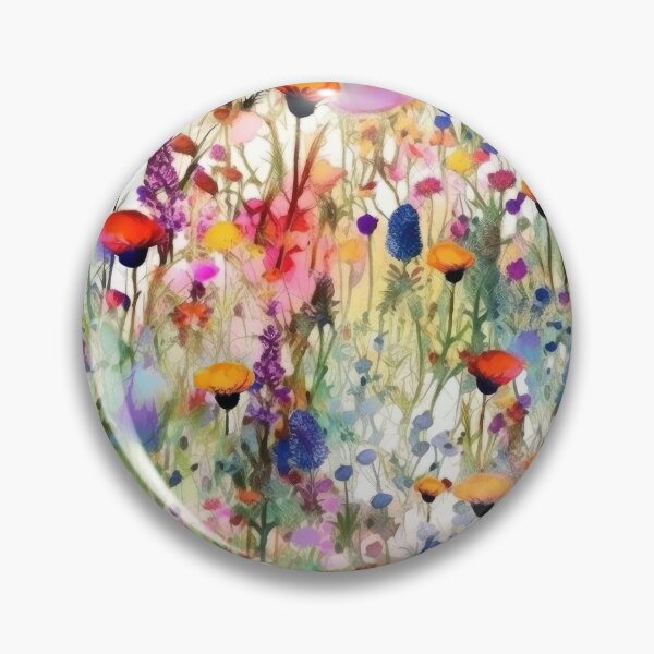 Item preview,  The wildest watercolor wildflower meadow 2 designed and sold by UtArt.
