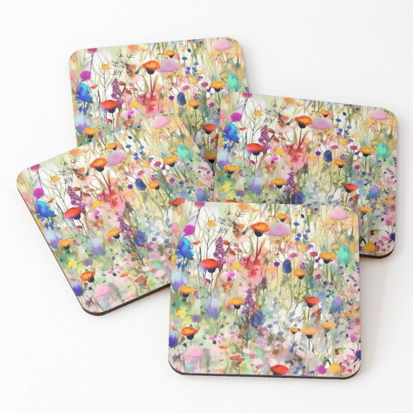 Item preview,  The wildest watercolor wildflower meadow 2 designed and sold by UtArt.