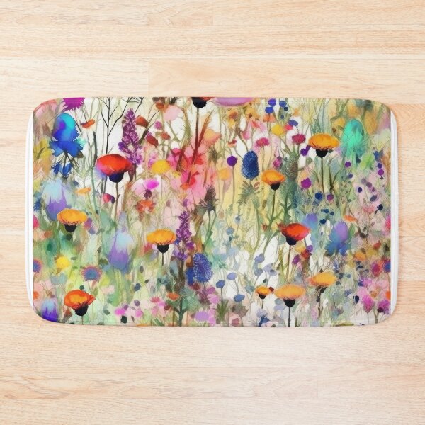 Item preview,  The wildest watercolor wildflower meadow 2 designed and sold by UtArt.