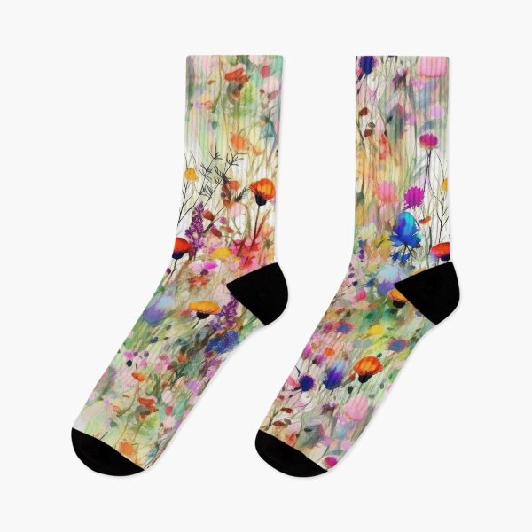 Item preview,  The wildest watercolor wildflower meadow 2 designed and sold by UtArt.