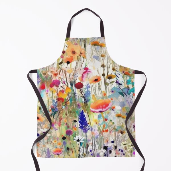 Item preview, The wildest watercolor wildflower meadow 3 designed and sold by UtArt.