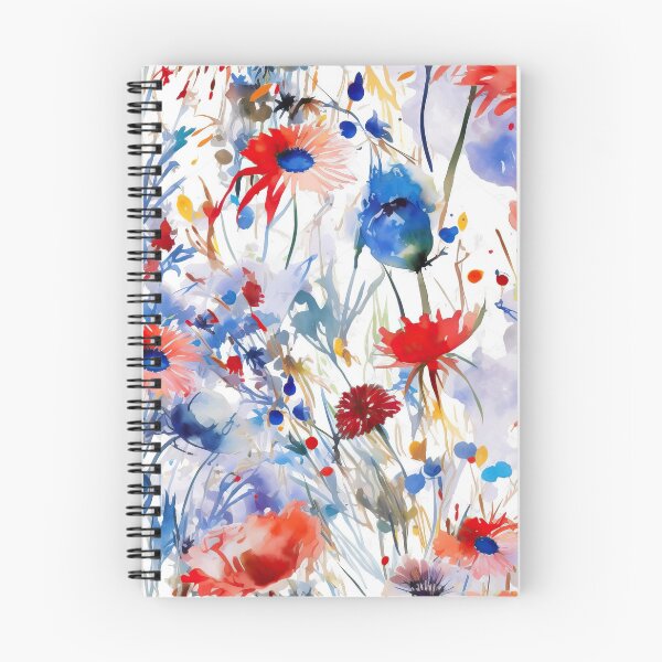 Item preview,  The wildest watercolor cornflower and poppy meadow  designed and sold by UtArt.