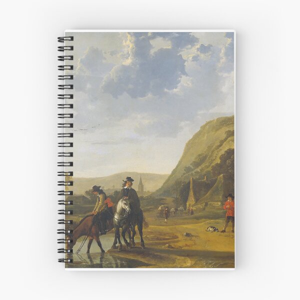 Item preview, River Landscape with Riders  designed and sold by JJKL3.