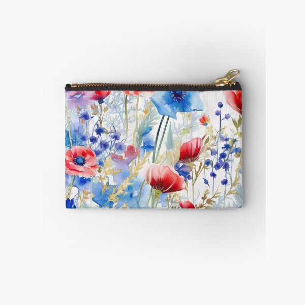 Item preview, The wildest watercolor cornflower and poppy meadow 2 designed and sold by UtArt.