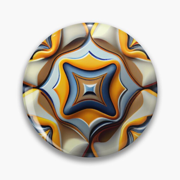 Item preview, Angular Smooth Ceramic New Traditional Pattern Digital Painting designed and sold by CodeAndColors.