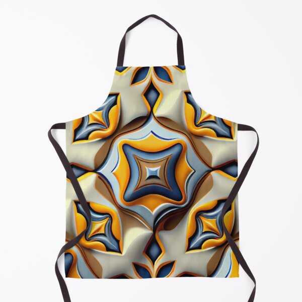 Item preview, Angular Smooth Ceramic New Traditional Pattern Digital Painting designed and sold by CodeAndColors.