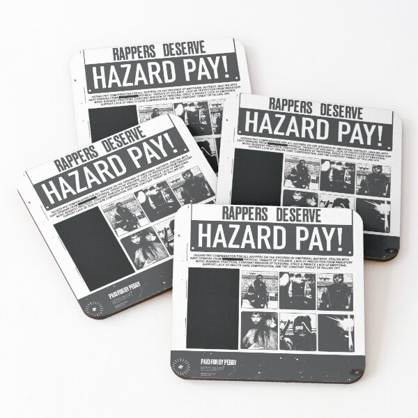 Item preview, HAZARD DUTY PAY! designed and sold by Cool-Weeb.