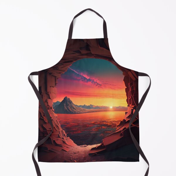 Artikelvorschau, Expanding Horizons at Sunset Digital Painting entworfen und verkauft von CodeAndColors.