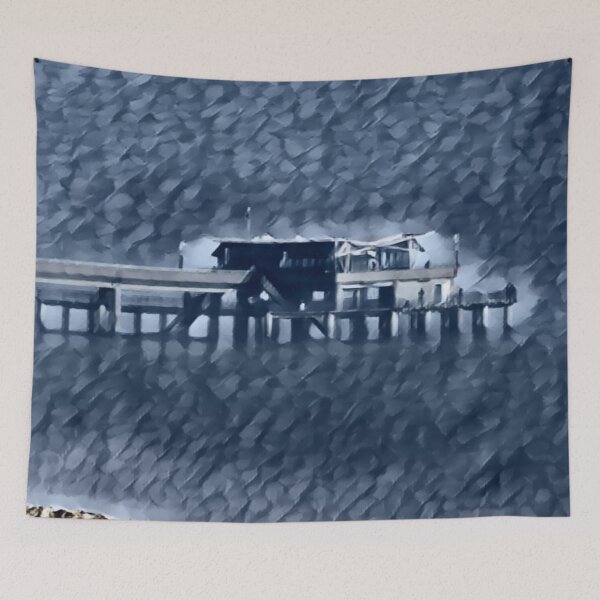 Item preview, Floating Pier In Slumber designed and sold by Fearless-Fox.