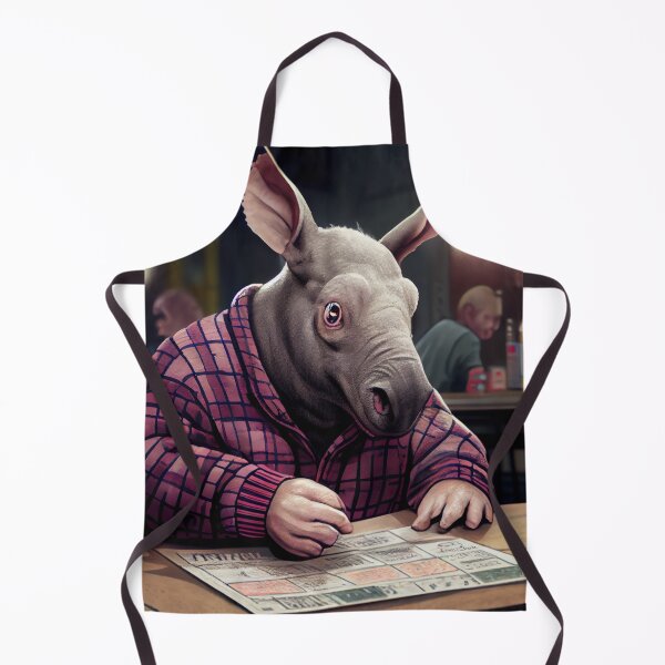 Item preview, Bingo Night with the Aardvark Digital Painting designed and sold by CodeAndColors.