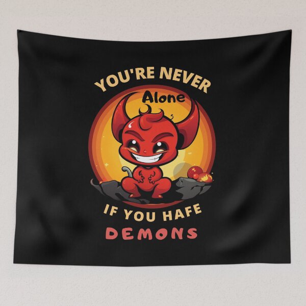 Item preview, Me and My demons. You`re never alone if you hafe Demons. designed and sold by DiamondPixel.