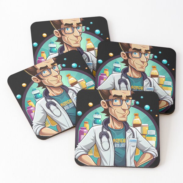 Item preview, Cool Cartoon crazy pharmacist designed and sold by Piotrek0001.