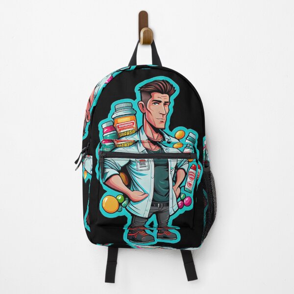 Item preview, Cool Cartoon crazy pharmacist designed and sold by Piotrek0001.