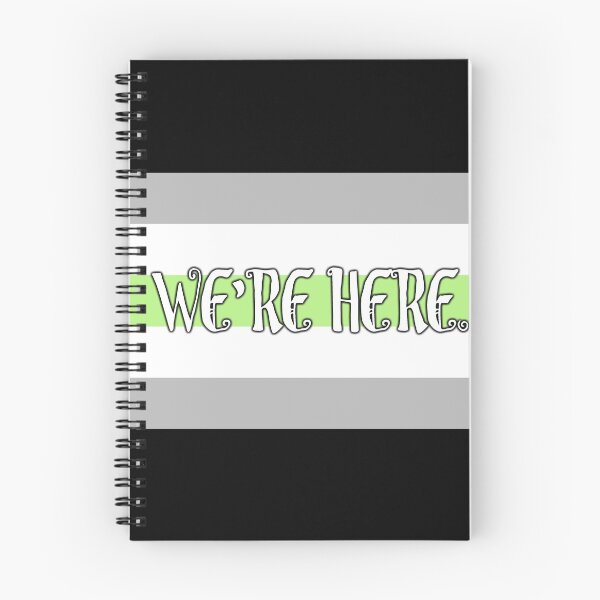 Item preview, [Agender] We're Here. designed and sold by CrowleyCo.