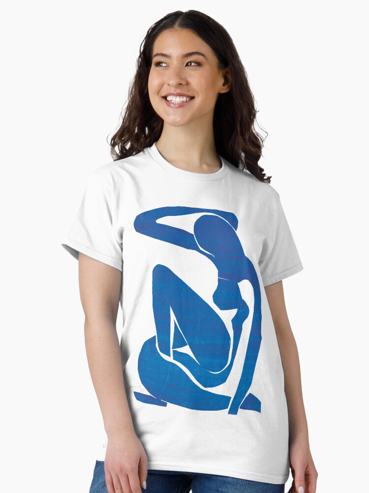 Thumbnail 1 von 7, Classic T-Shirt, HENRI MATISSE BLUE NUDE designt und verkauft von Barbzzm.