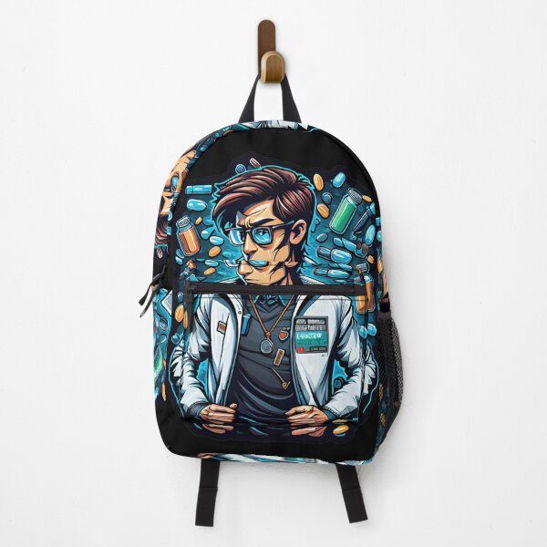 Item preview, Cool Cartoon crazy pharmacist designed and sold by Piotrek0001.