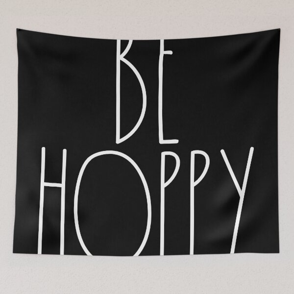 Item preview, Be Hoppy White Rae Dunn Inspired Farmhouse Decor designed and sold by FineElephant.