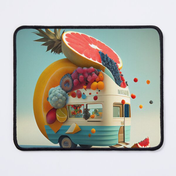 Item preview, A Fruity Journey Digital Painting designed and sold by CodeAndColors.