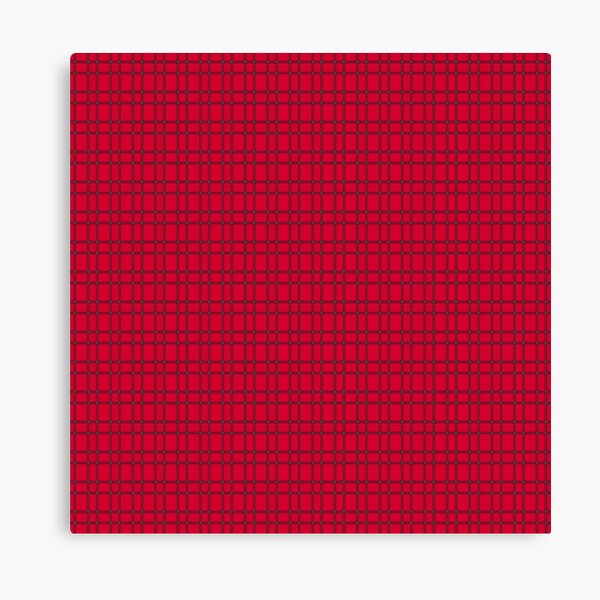 PLAID Canvas Print