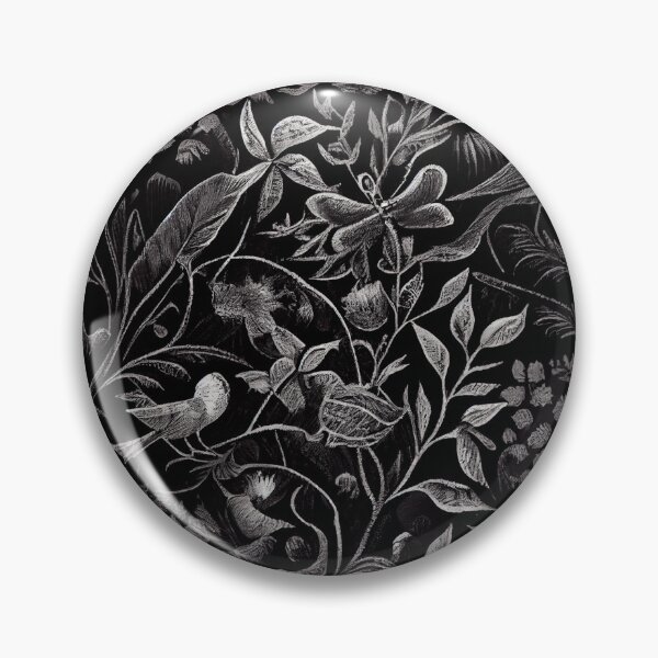 Item preview, Sketched Thick Enchanted Natural Pattern Digital Painting designed and sold by CodeAndColors.